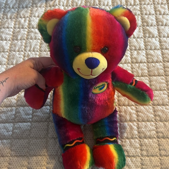 Build-A-Bear Crayola Collab‎ Rainbow Bear BAB - Picture 2 of 5